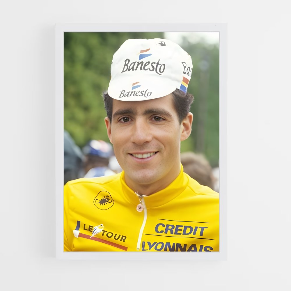 Poster Miguel indurain – affiche Cyclisme (vue 3)